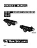 Thumbnail NEW HOLLAND 510 - 511 516 - 517 SPREADER OPERATORS MANUAL