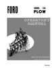 Thumbnail NEW HOLLAND 130 PLOW OPERATORS MANUAL