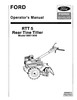 Thumbnail NEW HOLLAND RTT 5 REAR TINE TILLER 9801908 OPERATORS MANUAL