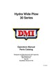 Thumbnail NEW HOLLAND HYDRA WIDE PLOW 30 SERIES DMI OPERATORS MANUAL