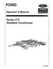 Thumbnail NEW HOLLAND SERIES 214 PLANTING SEEDING OPERATORS MANUAL