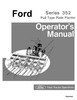 Thumbnail NEW HOLLAND SERIES 352 PULL TYRE PLANTER OPERATORS MANUAL