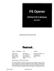 Thumbnail FLEXI-COIL FS OPENER OPERATORS MANUAL