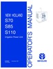 Thumbnail NEW HOLLAND S70 S85 S110 IRRIGATION ENGINE OPERATORS MANUAL