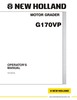 Thumbnail NEW HOLLAND G170VP MOTOR GRADER OPERATORS MANUAL