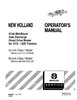 Thumbnail NEW HOLLAND 1215-1220TRACTORS DRIVE MOWER OPERATORS MANUAL