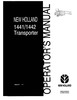 Thumbnail NEW HOLLAND 1441 1442 TRANSPORTEUR OPERATORS MANUAL #1 Thumbnail NEW HOLLAND 1441 1442 TRANSPORTEUR OPERATORS MANUAL #1