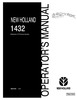 Thumbnail NEW HOLLAND 1432 TRANSPORTEUR OPERATORS MANUAL #1 Thumbnail NEW HOLLAND 1432 TRANSPORTEUR OPERATORS MANUAL #1