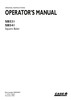 Thumbnail CASE IH SB531 SB541 SGUARE BALER OPERATORS MANUAL #4 Thumbnail CASE IH SB531 SB541 SGUARE BALER OPERATORS MANUAL #4