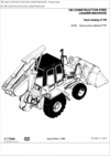 Thumbnail CASE 780 CK BACKHOE LOADER PARTS CATALOG MANUAL