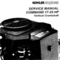 Thumbnail KOHLER Command 17 25 HP Repair Service Manual Vertical Crankshaft Thumbnail KOHLER Command 17 25 HP Repair Service Manual Vertical Crankshaft