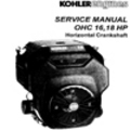 Thumbnail KOHLER OHC 16 18 hp OHC16 OHC18 Service Repair Manual Horizontal Crankshaft Thumbnail KOHLER OHC 16 18 hp OHC16 OHC18 Service Repair Manual Horizontal Crankshaft