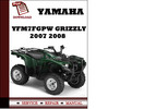Thumbnail Yamaha YFM7FGPW Grizzly 2007 2008 Workshop Service Repair Manual Pdf Download Thumbnail Yamaha YFM7FGPW Grizzly 2007 2008 Workshop Service Repair Manual Pdf Download