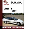 Thumbnail Subaru Liberty 1992 Workshop Service Repair Manual Pdf Download