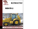 Thumbnail Now Komatsu WB97R-2 Backhoe Loader Serial no.  97F20001 and up Workshop Service Repair Manual Pdf Download