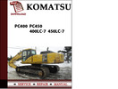 Thumbnail Komatsu PC400 PC450 400LC-7 450LC-7 Workshop Service Repair Manual Pdf Download