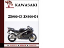 Thumbnail Kawasaki ZX900-C1 ZX900-D1 Workshop Service Repair Manual Pdf Download