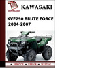 Thumbnail Kawasaki KVF750 Brute Force 2004 2005 2006 2007 Workshop Service Repair Manual Pdf Download Thumbnail Kawasaki KVF750 Brute Force 2004 2005 2006 2007 Workshop Service Repair Manual Pdf Download