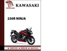 Thumbnail Kawasaki 250R Ninja Workshop Service Repair Manual Pdf Download