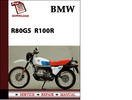 Thumbnail BMW R80GS  R100R Workshop Service Manual Repair Manual Download