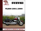 Thumbnail Suzuki VL800 2001 2002 2003 2004 2005 2006 2007 2008 2009 Workshop Service Repair Manual Pdf Download