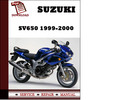 Thumbnail Suzuki SV650 1999 2000 Workshop Service Repair Manual Pdf Download Thumbnail Suzuki SV650 1999 2000 Workshop Service Repair Manual Pdf Download