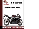 Thumbnail Suzuki GSX R1000 2009  Workshop Service Repair Manual Pdf Download