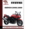 Thumbnail Suzuki GSF650 2008 2009 Workshop Service Repair Manual Pdf Download