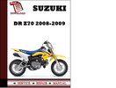 Thumbnail Suzuki DR Z70 2008 2009 DRZ70 Workshop Service Repair Manual Pdf Download