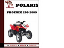 Thumbnail Polaris Phoenix 200 2009 Workshop Service Repair Manual Pdf Download