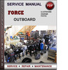 Thumbnail Force Outboard 40 hp 40hp 2 cyl 2-stroke 1992-1999 Factory Service Repair Manual Download Pdf