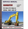 Thumbnail Komatsu PC1100-6 PC1100LC-6 Serial 10001 and up Service Repair Manual Download Pdf
