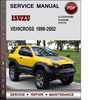 Thumbnail Isuzu Vehicross 1999-2002 Factory Service Repair Manual Download Pdf