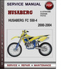 Thumbnail Husaberg FC 550-4 2000-2004 Factory Service Repair Manual Download Pdf