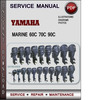 Thumbnail Yamaha Marine 60C 70C 90C Factory Service Repair Manual Download Pdf