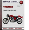 Thumbnail Triumph Thruxton 2001-2007 Factory Service Repair Manual Download Pdf