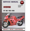 Thumbnail Suzuki RF 900 1993-1999 Factory Service Repair Manual Download Pdf