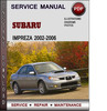 Thumbnail Subaru Impreza 2002-2006 Factory Service Repair Manual Download Pdf