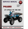 Thumbnail Polaris ATV Xpress 400 1996-1998 Factory Service Repair Manual Download Pdf