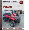 Thumbnail Polaris ATV Xplorer 500 1996-2000 Factory Service Repair Manual Download Pdf Thumbnail Polaris ATV Xplorer 500 1996-2000 Factory Service Repair Manual Download Pdf