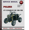 Thumbnail Polaris ATV Scrambler 500 1996-1998 Factory Service Repair Manual Download Pdf Thumbnail Polaris ATV Scrambler 500 1996-1998 Factory Service Repair Manual Download Pdf