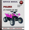 Thumbnail Polaris ATV Phoenix 200 2009 Factory Service Repair Manual Download Pdf Thumbnail Polaris ATV Phoenix 200 2009 Factory Service Repair Manual Download Pdf