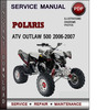 Thumbnail Polaris ATV Outlaw 500 2006-2007 Factory Service Repair Manual Download Pdf