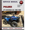 Thumbnail Polaris ATV Magnum 4x4 1996-1998 Factory Service Repair Manual Download Pdf