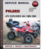 Thumbnail Polaris ATV Explorer 4x4 1985-1995 Factory Service Repair Manual Download Pdf Thumbnail Polaris ATV Explorer 4x4 1985-1995 Factory Service Repair Manual Download Pdf