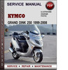 Thumbnail Kymco Grand Dink 250 1999-2008 Factory Service Repair Manual Download Pdf
