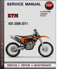 Thumbnail KTM 450 2008-2011 Factory Service Repair Manual Download Pdf