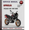 Thumbnail Aprilia Pegaso 650 1997-2005 Factory Service Repair Manual PDF