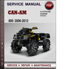 Thumbnail Can-Am 800 2006-2012 Factory Service Repair Manual Download 