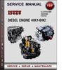 Thumbnail Isuzu Diesel Engine 4HK1-6HK1 Factory Service Repair Manual Download PDF Thumbnail Isuzu Diesel Engine 4HK1-6HK1 Factory Service Repair Manual Download PDF